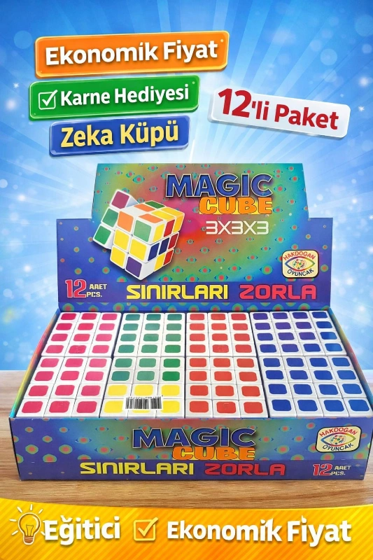 ZEKA KÜPÜ HEDİYELİK / 12Lİ STANT